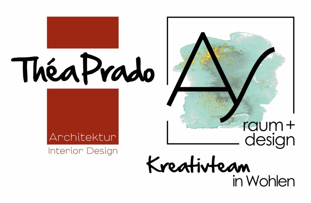 Logo Kreativteam as raum+design gmbh mit théa prado architektur